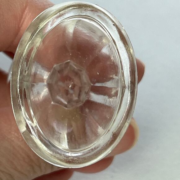Antique Eye Wash Rinse Stemmed Glass Eye Cup Holder VTG Curiosity Oddity Decor - Picture 10 of 15